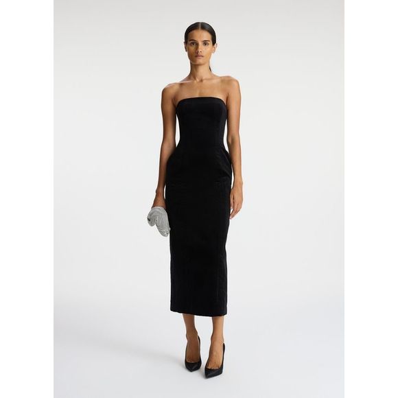 A.L.C. Elizabeth Strapless Midi-Dress size 6